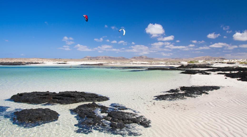playa tranquila en Fuerteventura para desconectar