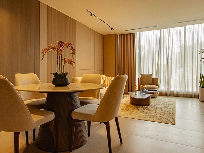Sala de apartamento para inversióng en Panamá