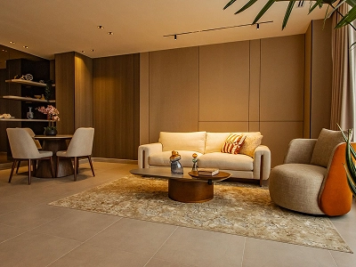 Sala de apartamento para inversióng en Panamá